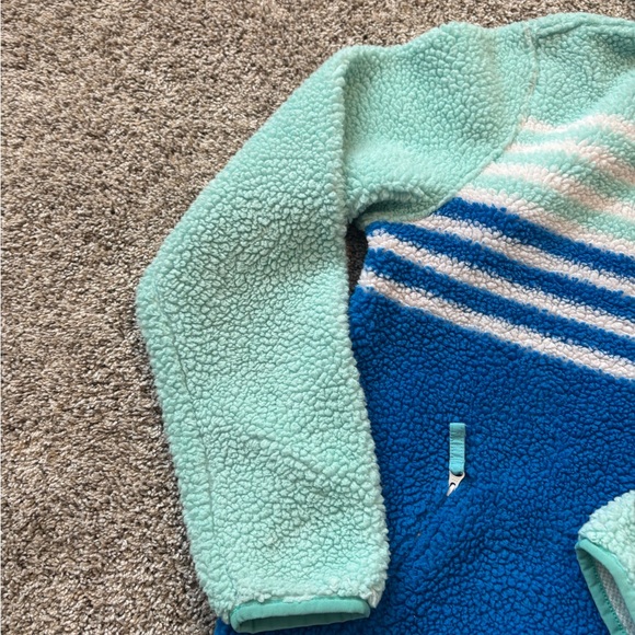 Chubbies Mint and Gray Sherpa Hoodie SEE PICTURES - Picture 3 of 9